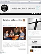 Before the Cross on Ipad