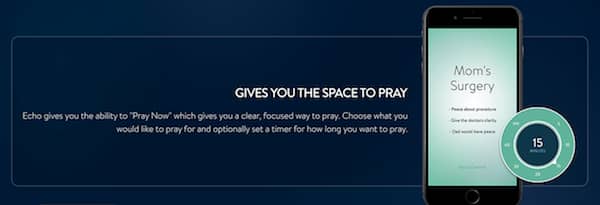the Echo Prayer App Timers