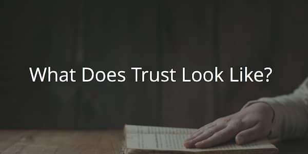 What Does Trust Look Like?