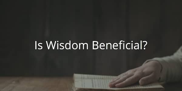 is Wisdom Beneficial?