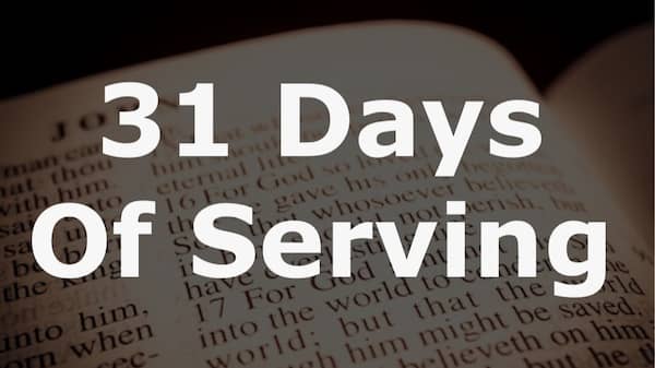 Day 31 - Fellowship with