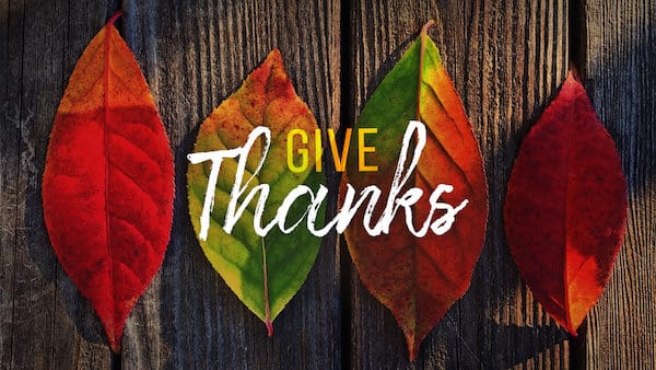 Scripture on Thankfulness