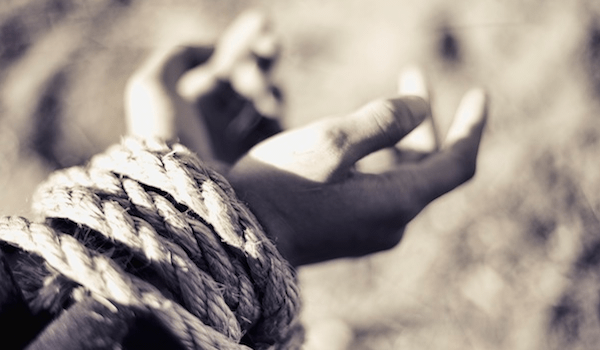 Scripture on Persecution - Hands Tied