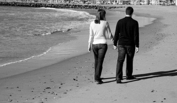Questions to Ask Your Spouse - Married Couple Walking