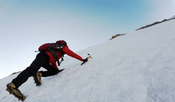 Scripture on Adversity - Ice Climber