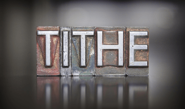 Tithing in the New Testament